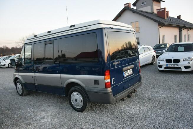 Ford Transit 2.0D Kamper 7- Osobowy/ Klima/ Podnoszone łóżko/ Sprowadzony
