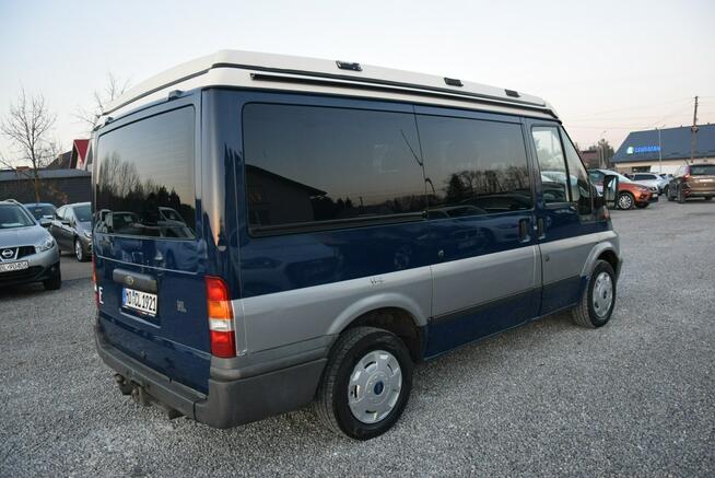 Ford Transit 2.0D Kamper 7- Osobowy/ Klima/ Podnoszone łóżko/ Sprowadzony