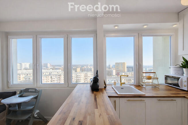 Wyjątkowe urządzone 3 pok. z widokiem Negocjuj.