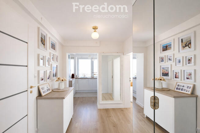 Wyjątkowe urządzone 3 pok. z widokiem Negocjuj.