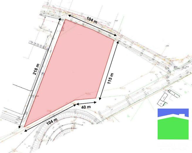 Działka inwestycyjna Smolice gm. Stryków