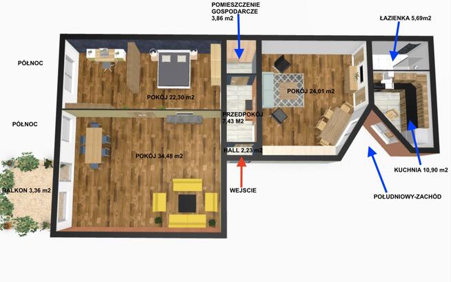 Zabrze Centrum 3-Pokojowe Mieszkanie z Potencjałem