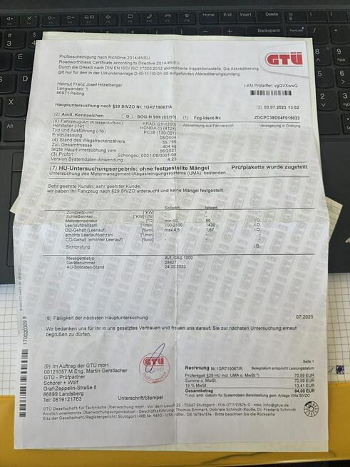 Honda CBF 600 R 2004 ABS Raty Transport Największy Wybór Motocykli w PL