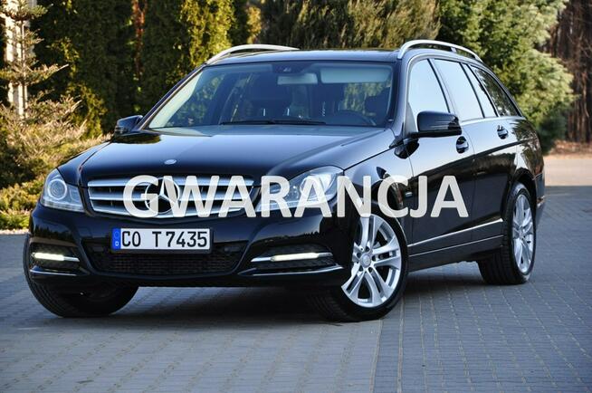 Mercedes C 200 1,8 Benz 184KM Lift Avangarda Xenon Led Navi Panorama Skóry PDC z DE !