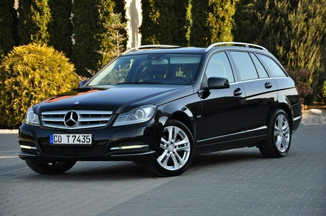 Mercedes C 200 1,8 Benz 184KM Lift Avangarda Xenon Led Navi Panorama Skóry PDC z DE !