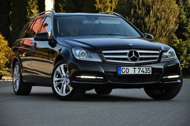 Mercedes C 200 1,8 Benz 184KM Lift Avangarda Xenon Led Navi Panorama Skóry PDC z DE !