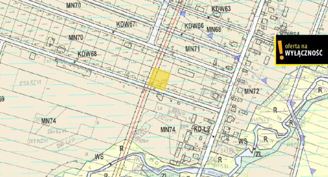 Działka budowlana Niestachów gm. Daleszyce,