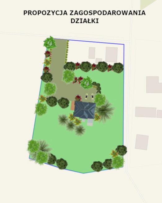 Działka inwestycyjna Glinno gm. Nowy Tomyśl,