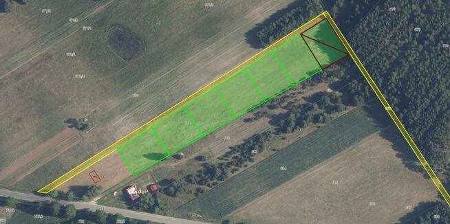 Działka budowlana Wólka gm. Słupia (Konecka),