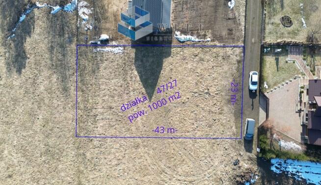 Działka budowlana Kątno gm. Ostróda