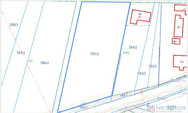 Działka na sprzedaż 3040 m2