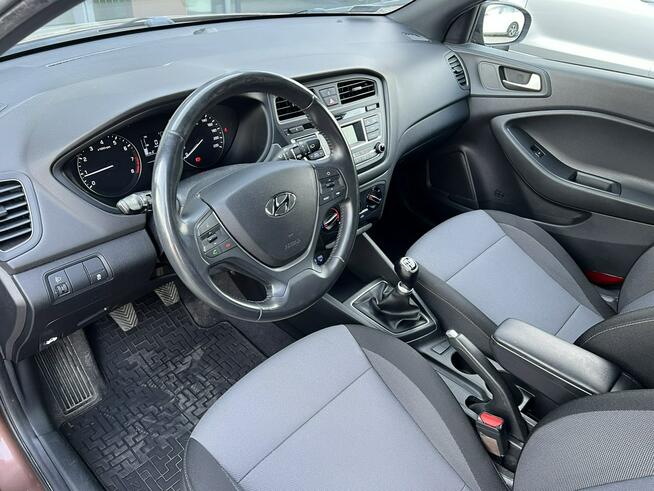 Hyundai i20 1.2 MPI 84KM GO! Salon Polska Klima Czujniki park Serwis VAT-Marża