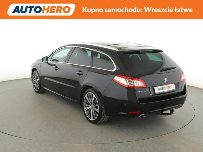 Peugeot 508 automat full LED panorama skóra navi klima auto czujniki parkowania ha