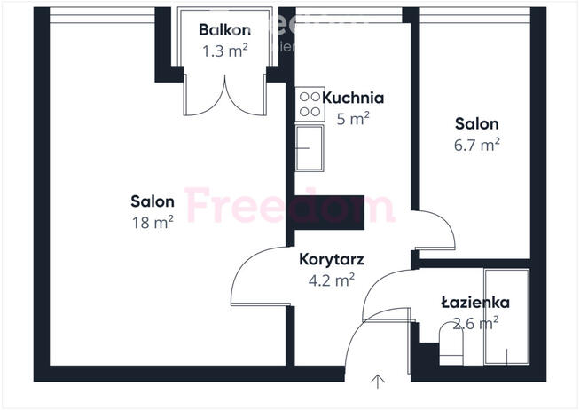 Na Stoku – 2 pokoje, balkon, zielona okolica