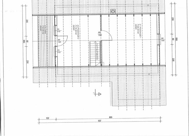 Drewniany domek 70 m² na działce 38 arów