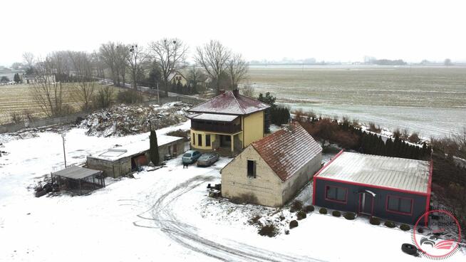 Wyjątkowa nieruchomość z domem, biurem i terenem inwestycyjnym pod Inowrocławiem