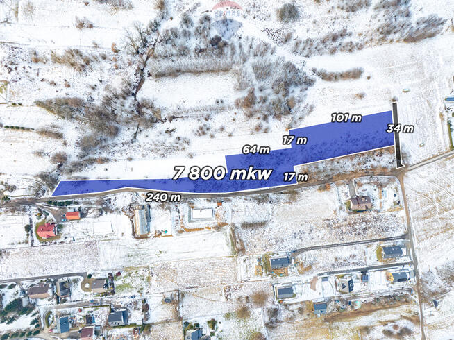 Budowlana działka w Podstolicach | 1432m2 PUM