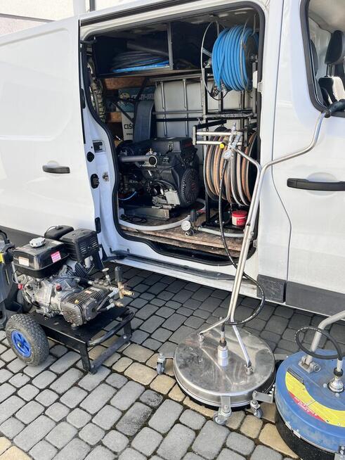 Czyszczenie kostki brukowej TARNÓW impregnacja Talerz