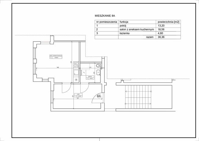 Wyremontowane, słoneczne, 2- pokojowe mieszkanie w centrum