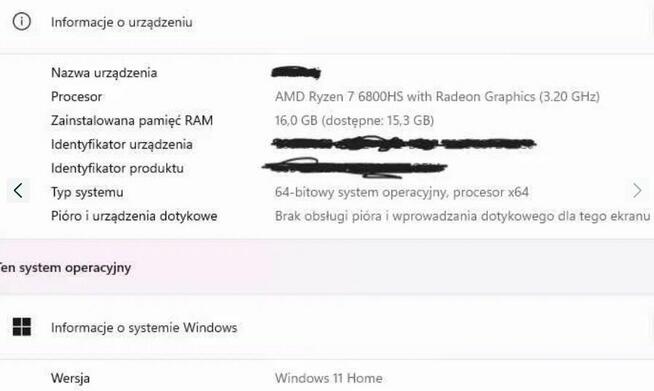 Laptop do gier ASUS ROG STRIX