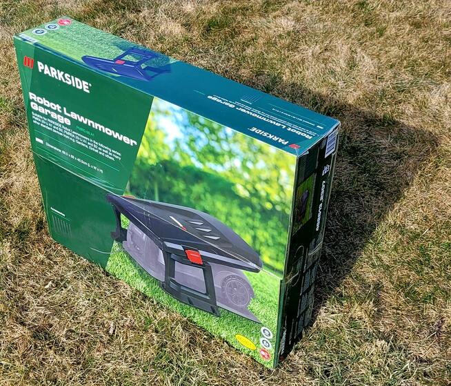 Nowa kosiarka robot Parkside PMRDA 20-Li B2 + garaż PUMRG A1