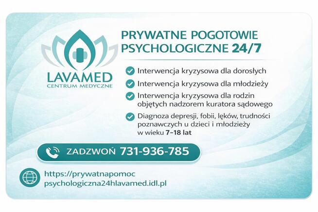 Psycholog Wizyty Domowe 24/7
