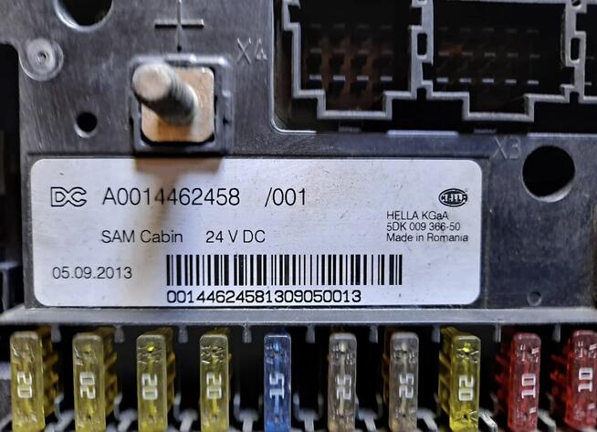 A0014462458 A0014462658 Skrzynka Tablica Modul Plyta bezpiec