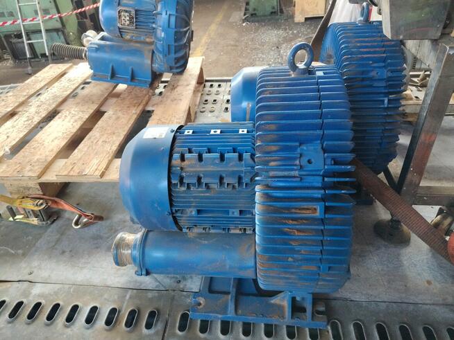 Wentylator bocznokanałowy, pompa próżniowa 5,5 kW Niemiecka