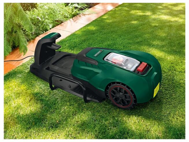 Nowa kosiarka robot Parkside PMRDA 20-Li B2 + garaż PUMRG A1