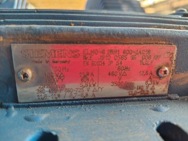 Wentylator bocznokanałowy, pompa próżniowa 5,5 kW Niemiecka