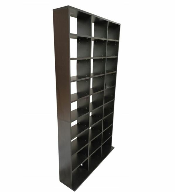 Regał VCM Megosa Maxi Czarny ZŁOŻONY odbiór Kraków 181cm