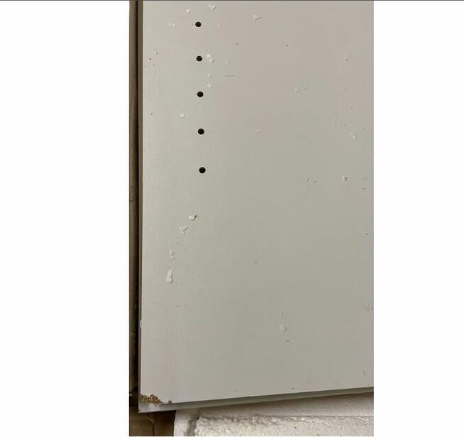 Szafa Biała Regał na Buty Biurowa Vandol 181cm