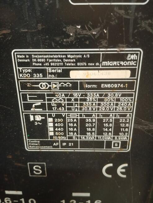 Spawarka Migatronic Dynamit 335