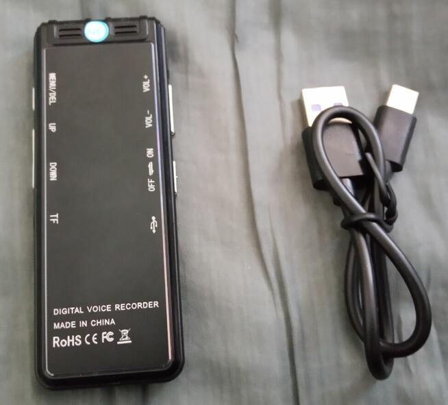 Dyktafon cyfrowy z wbudowanym akululatorem 64GB Nowy