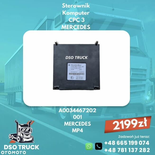 Sterownik Komputer CPC 3 Mercedes A0034467202