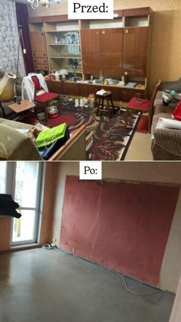 Opróżnianie mieszkań, szybko, tanio, wywóz mebli i gruzu