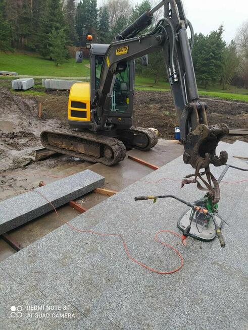 Usługi brukarskie kostka brukowa granit układanie