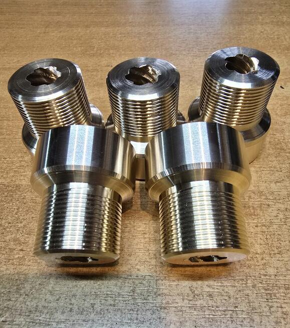 2x Tuleja mosiężna do naprawy siłownika Euromatic Proteco ..