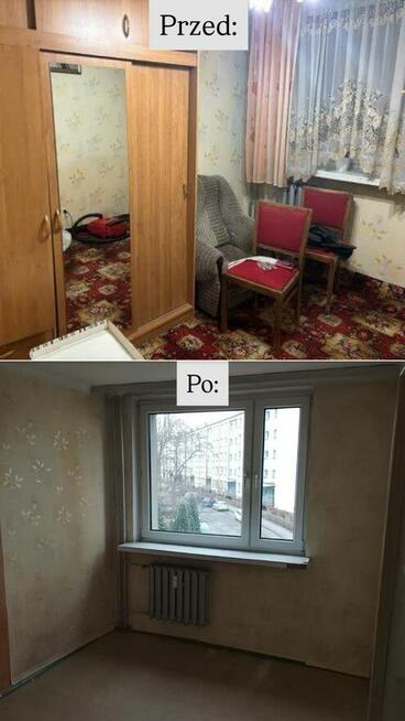 Opróżnianie mieszkań, szybko, tanio, wywóz mebli i gruzu