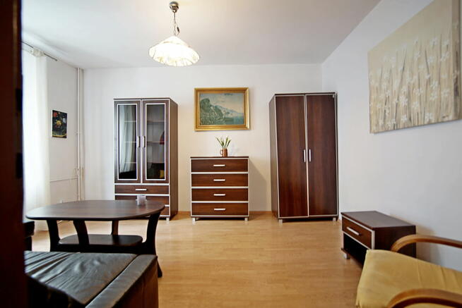 Przestronna kawalerka z oddzielną kuchnią w centrum, od 1.04