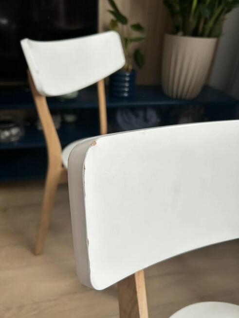 komplet czterech krzeseł do salonu/jadalni