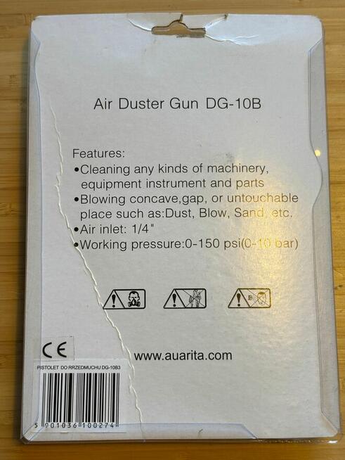 Pistolet powietrzny DG‑10B – NOWY – szybka wysyłka!