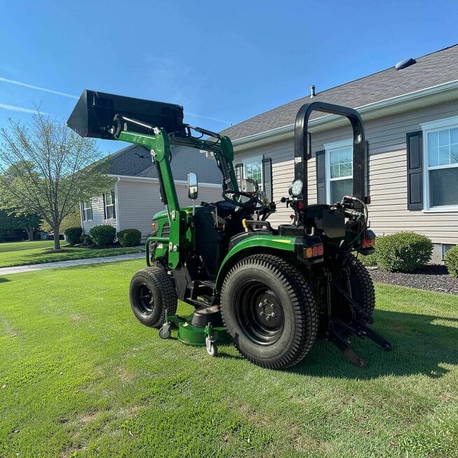 Traktorek LAND z kosiarką międzyosiową Seria X25,4x4,25hp