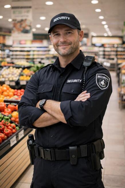 Pracownik ochrony Szczecin Centrum - obiekt handlowy