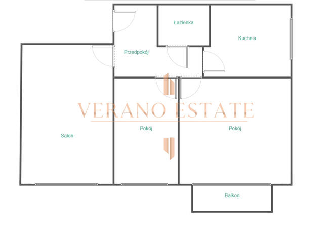 Piękna okolica - mieszkanie 55 m² Leszno k/Błonia