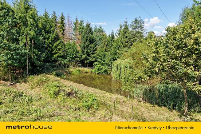 Duża działka(zabudowa zorganizowana) ze stawem.