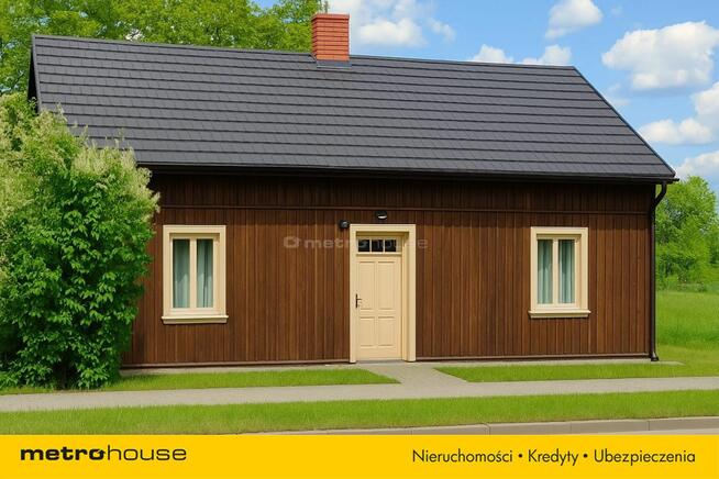 Drewniany dom do remontu na sprzedaż, Widok