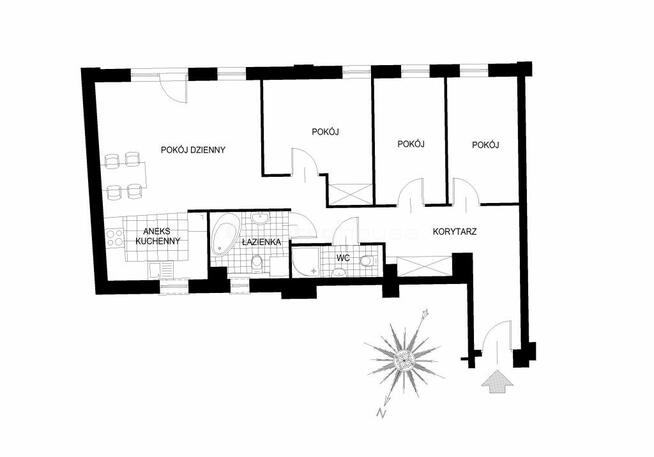Do sprzedania nowe mieszkanie w Rynku,79,33m2