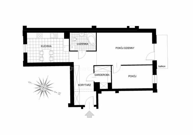 Nowy apartament na sprzedaż, 66,77m2, 2 pokoje