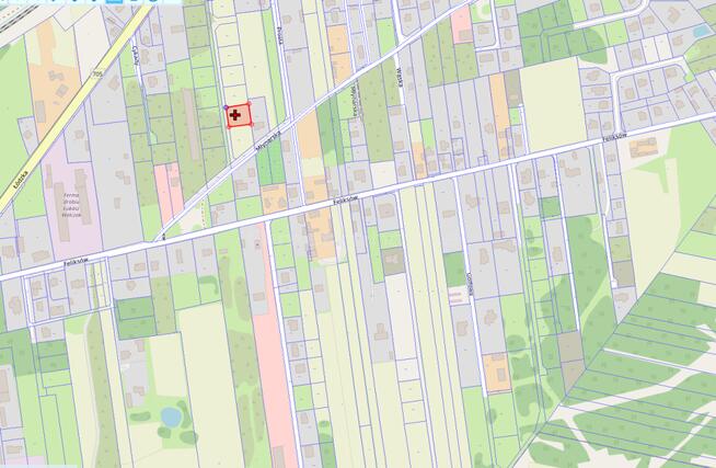 Kompaktowa działka budowlana, 955m2, Skierniewice